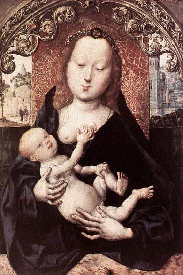 MASTER of the St. Bartholomew Altar Virgin and Child oil painting image